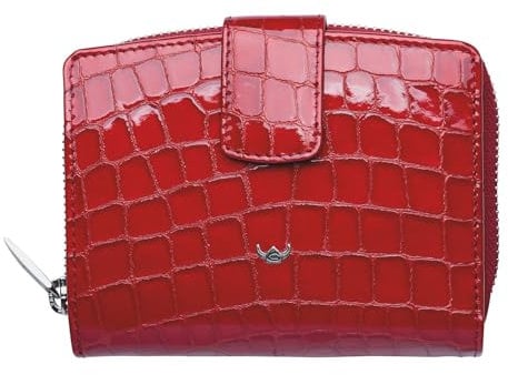 Golden Head Cayenne RFID Protect Billfold Coin Wallet Cherry