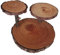3 Tier Rustic Wood Slice Cupcake Stand Natural Wooden Cake Stand Dessert Display For Party Birthday Shower Wedding Decor Baby