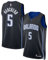 Paolo Banchero Orlando Magic NBA Kinder Jugend 8-20 Black Icon Edition Swingman Trikot, Schwarz, 10-12
