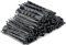 PARENCE.- Lot de 144 Epingles à cheveux Standard Noir - Barrettes Cheveux en Acier, Tous Types de Cheveux - 144 Pièces