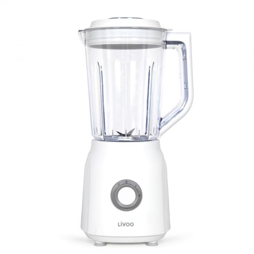 Livoo – Blender 1,5L DOP242N – 600W, 22 000 tours/min, 2 vitesses