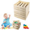 Abnaok 6-Tray Sorter & Sifter Box for Lego Blocks, Sorting Storage for Different Size Blocks, Gift for Lego Lovers, Teens & Adults