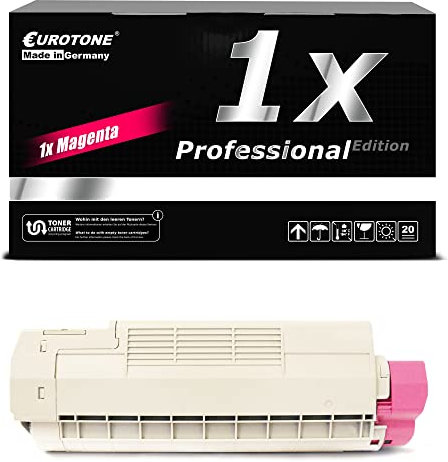 E.T. XXL Magenta Black Toner kompatibel für Oki C532 C542 MC563 MC573 ersetzt 46490606 46490402
