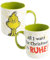 United Labels Grinch Tasse 320 ml, Grün Weiß, Kaffeebecher All I want for Christmas is Ruhe, Kaffeetasse aus Keramik, Weihnachtstasse