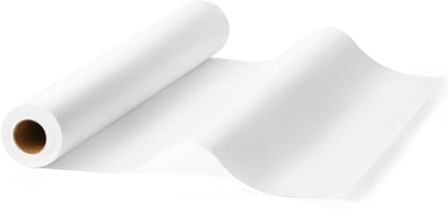 30cm x 60m Transparentpapier Rolle, Seidenpapier Rolle Bastelpapier Pauspapier Rolle für Schule Büro Zeichnen Skizzieren