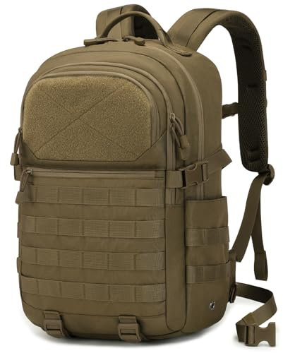 HALOVIE Taktischer Rucksack 28L, Leicht Militär Wanderrucksack für Camping Outdoor Wandern Survival