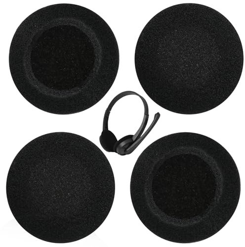4 Almohadillas de Repuesto Compatibles con Pc 2/Pc 3/Pc 5 Chat, Pc 7 USB, Pc 8 USB