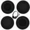 4 Almohadillas de Repuesto Compatibles con Pc 2/Pc 3/Pc 5 Chat, Pc 7 USB, Pc 8 USB