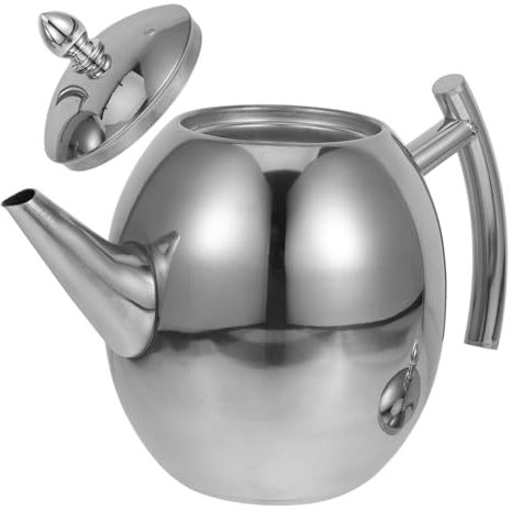 SMASOLO Théière Inox Petite Pour Cuisinière Infuse Thé Vrac Utile Pour Théière Turque