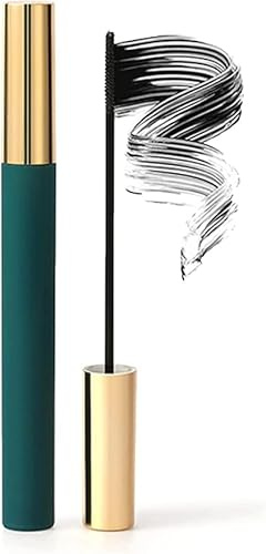 Magic Color Skinny Mascaras,Thick Curling Skinny Mascara,Waterproof Healthy Lengths Mascara for Stronger,Longer Lashes,Smudge & Flake-Free M-ascara (Black)