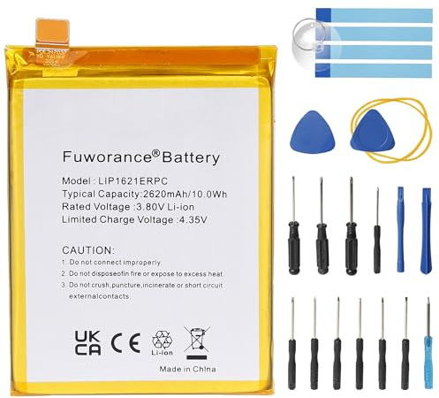 2620mAh 3.8V LIP1621ERPC Akku für Sony Xperia x F5121/Dual F5122 | Smartphone Mobiltelefon Li-Ionen-Ersatzakku +Werkzeugkasten
