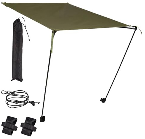 Vmiorzq Überdachung Für Campingstühle | Sonnenschirm Für stühle,Robustes Tragbares Sonnendach Schirm Für Lounge Erwachsene Reisen Angeln Terrasse Festivals Garten Outdoor Wandern