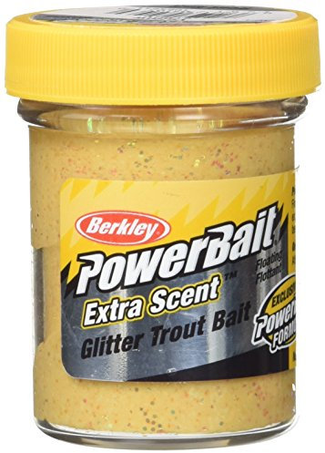 Berkley Paste für Forelle Schimmernde Forellenpaste PowerBait Yellow 50 g Yellow See Tremarella