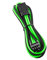 CableMod Compatible PRO ModMesh 8-Pin PCIe Extension 45 cm Black/Light Green