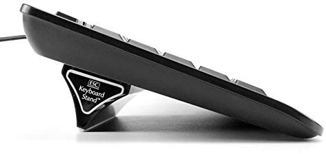 ESC Computer-Tastatur und Laptopständer, Variable ergonomische Winkel und Neigung, Zwei Größen von Ständern enthalten, kompatibel mit den meisten Tastaturen, Wiederverwendbare Micro-Grip-Pads