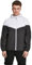 Urban Classics Herren 2-Tone Tech Windrunner Jacke, wht/blk, L