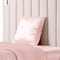 THXSILK 25 Momme Seide Kissenbezug für Haar und Haut - Maulbeerseide Kissenbezug - Hypoallergen mit Versteckter Reißverschluss - Pure Seide auf Beide Seiten … (Bezauberndes Rosa, 80x80cm)