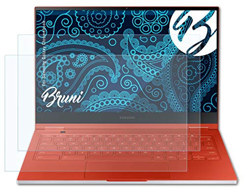 Bruni Screen Protector compatible with Samsung Galaxy Chromebook Protector Film, crystal clear Protective Film (2X)