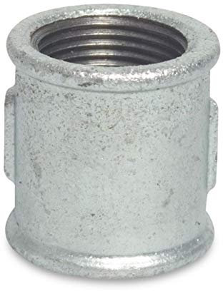 Gewindefitting Temperguss Muffe 1 IG x 1 IG