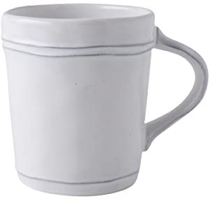 Laura Ashley Artisan Collectables Tasse Weiß Uni 35 Cl. Earthenware fine