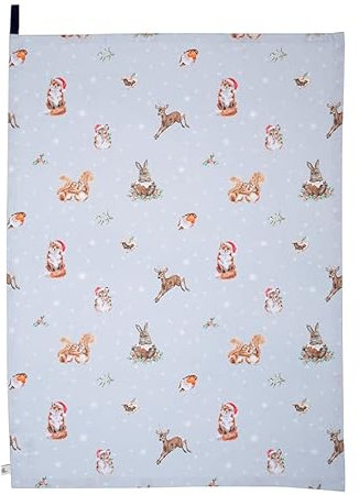 Wrendale Designs Geschirrtuch Winter Woodland