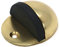 fiXte Solid Brass Oval Floor Mounted Half Moon Door Stop Stopper 50mm