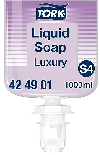 Tork luxuriöse Flüssigseife S4, mit Jasmin-, Rosen und Lilienduft, 1000 ml, 424901