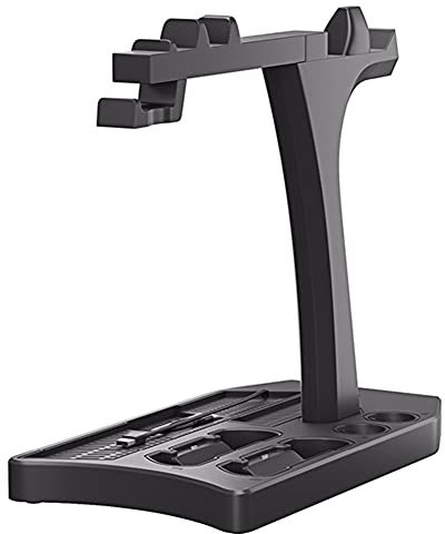 Ganekihedy Supporto verticale per cuffie Gamepad Supporto per ventilatore/dispositivo di raffreddamento/controller caricabatterie Slim PS VR