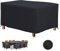 Housse Exterieur Impermeable 160x160x80cm Mobilier Jardin Housse imperméable, 600D Oxford Tissu Housse Salon de Jardin Résistance au Vent Bache Salon de Jardin