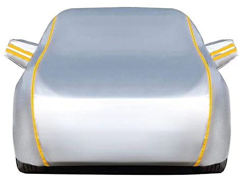 GTJF Couverture De Voiture pour Peugeot 205,205 GTI 205 t16 205 cti| Couverture De Gel De Voiture Imperméable Coupe-Vent Extérieur Bâche De Voiture Complète Couverture De Voiture d'hiver