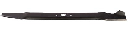 MaxPower EU-331538 Lame de Tondeuse á Gazon Adaptable sur MTD/CUB Cadet| remplace Le numéro de Fabrication 742-0641, noire, Noir