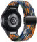 Geflochtenes Armband Kompatibel mit Samsung Galaxy Watch 7 6 5 4 40mm 44mm/6 Classic 43mm 47mm/5 Pro 45mm No Gap Armband mit Magnet Galaxy Watch Band für Damen Herren(Camouflage)