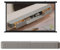 HYANXUE Mobile TV Sospeso In Legno Massello, Mobile TV Lucido A Parete, Mensole Sospese Con Anta, Moderna Console Multimediale Per L'intrattenimento, Grande Panca TV Portaoggetti(Grey,160CM/62.9)