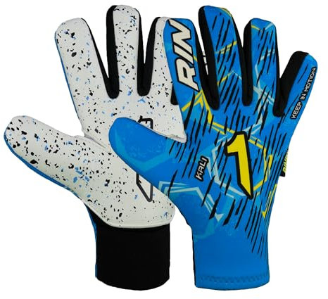 Guantes de portero Rinat Kali AS Junior Azul Talla 5