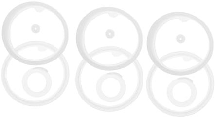 GOOHOCHY 1 Satz Dichtung für Wasserflaschen aus Silikon Dichtungsringe Flaschendichtring hitzebeständige Dichtung Versiegelungsring Silikondichtring Ringe zum Verschließen von Flaschen Weiß