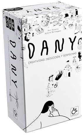 Mercurio - Dany | Juego de Deducción, Engaño y Roles Ocultos | 150 Cartas Incluidas | Compacto y Fácil de Transportar | Tiempo de Juego 30 min | De 3 a 8 Jugadores