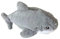 Haifisch-Federmäppchen, Plüsch-Hai-Federmäppchen, Schreibwaren-Organizer, Reißverschluss-Bleistifttasche, Federmäppchen, ästhetisches Federmäppchen für Bleistifte, Radiergummi, Spitzer, Grau, Refer to