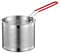 Sharplace Cesta de freír en Acero Inoxidable, Red para cocinar Papas Fritas con asa, 14cm, Individual