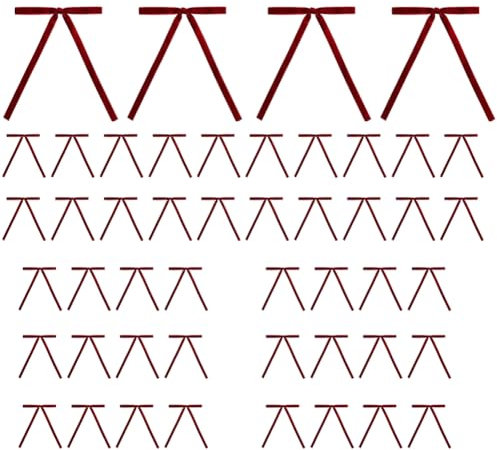 POLISH Christbaumschleife, Weihnachtsbaumschmuck Aus Samt, Ländliches Kunsthandwerk, Geschenke, Weihnachtsdekoration, Hochzeitsdekoration, Inneneinrichtung, Rot