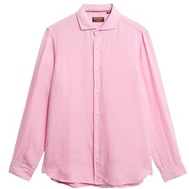 Superdry Vacation Linen Long Sleeve Shirt 3XL