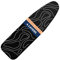 happhom Ironing Board Cover with Extra Thick Heavy Duty Pad, 4 Layers, Silver Coated Ironing Board Cover, Drawstring Tightening with Scorch and Stain Resistant Padding 54x145 cm(Black, XL)