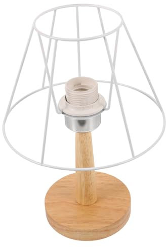 OSALADI 1satz Moderne Tischlampe Kreative Bettlampe Für Schlafzimmer Stilvolle Nachttischlampe Mit Lampenhalter Und Lampenfuß Warmes Licht Für Gemütliche Atmosphäre