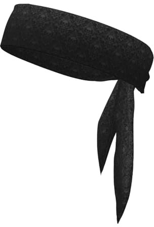 Gothic-Tapete, Totenkopf-Stirnbänder, verstellbare elastische Schweißbänder, athletische Haarbänder für Sport, Tennis
