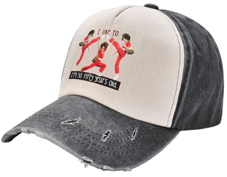 UIOPPIOS Im 50 - Fifty Years Old Baseball Cap |-F-| Angelmütze Snapback Cap für Frauen Herren