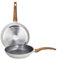 Tognana Pepper Bamboo Set 2 Sartenes 24/28 cm, Aluminio Estampado, Aluminio Forjado, Aluminio Fundido, Blanco