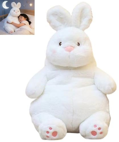 Xiyocadt Hase Plüschtier, Kuscheltier Groß, Kaninchen XXL Stofftier Schmusetier zum Kuscheln & Spielen für Mädchen Jungen (45CM)