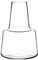 Holmegaard Vase mittel Hals H12 cm Flora aus mundgeblasenem Glas, klar