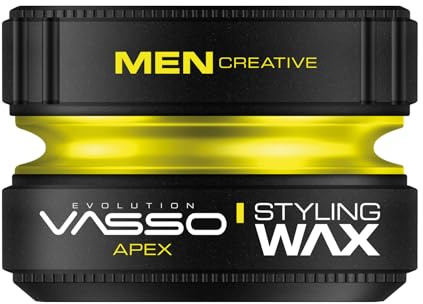 Vasso Pro-Matte Apex Hair Styling Matte Texture Paste, Yellow, 1 Count