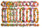 BangShou 40Stk Bunten Hawaiiketten Hawaii Blumenketten mit Halsketten, Elastischen Stirnbänder und Armbänder für Party Favors, Strand und Themenbezogenen Geburtstage (40STK)