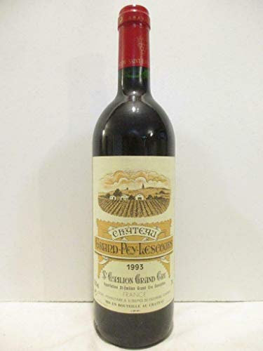 saint-émilion château grand pey-lescours grand cru (b2) rouge 1993 - bordeaux